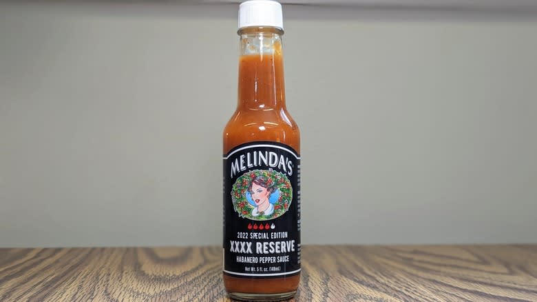 Melinda's XXXX Reserve hot sauce