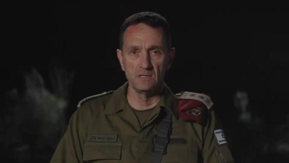 Herzi Halevi, Israel’s highest-ranking officer, claims strike that killed three Brits was ‘grave mistake’ (Israel Defense Forces)
