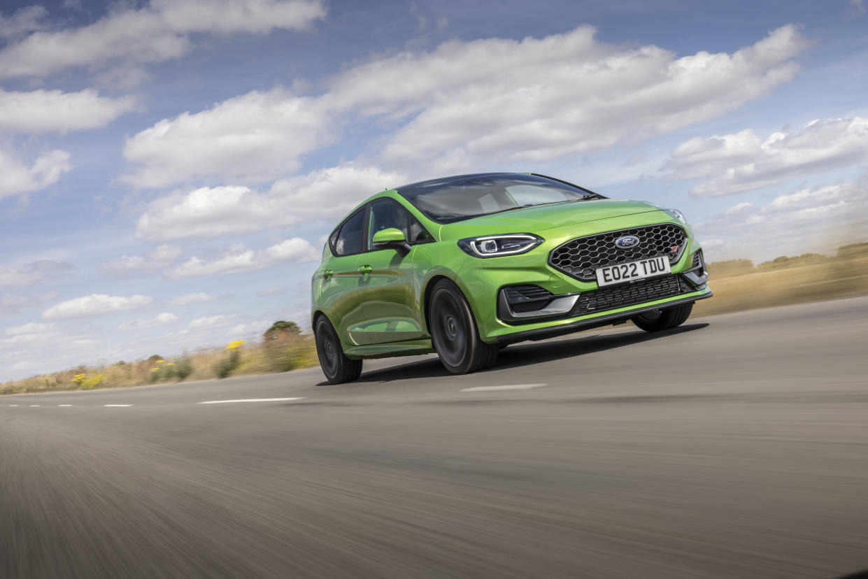 The Ford Fiesta ST continues to be a terrific hot hatch. (Ford)