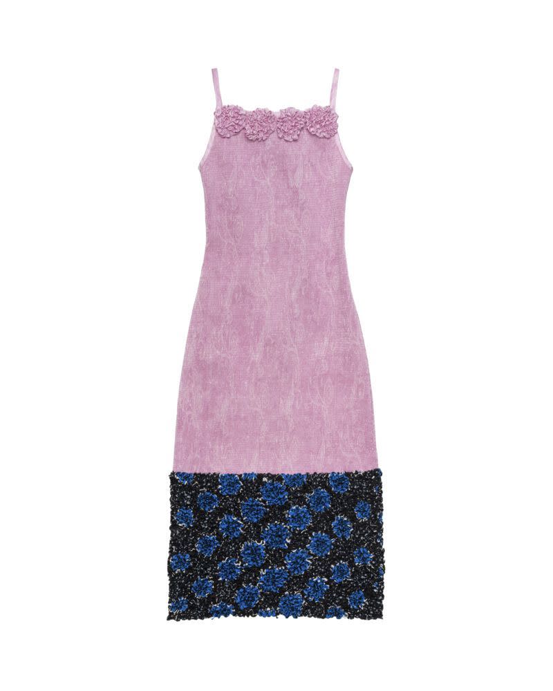 super yaya pink and blue dress