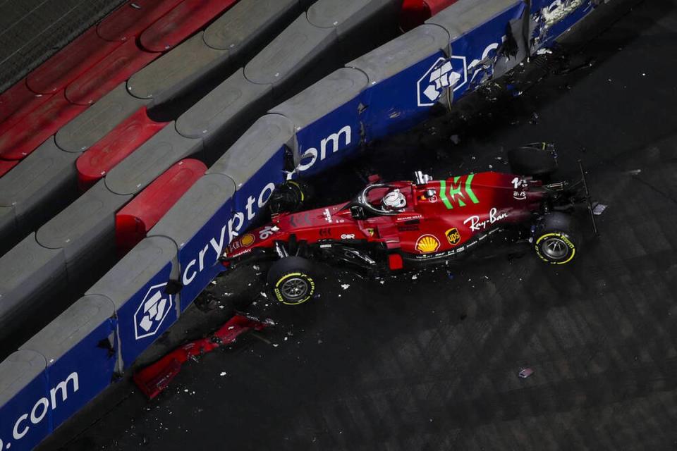 Ferrari-Star entschuldigt sich nach heftigem Crash