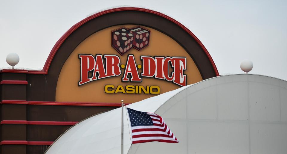 Built in 1991, the Par-A-Dice Casino and Hotel sits on the banks of the Illinois River in East Peoria.