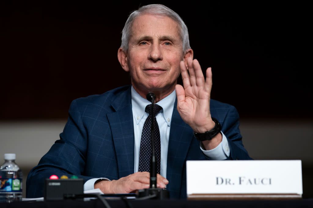 Dr. Anthony Fauci, White House Chief Medical Advisor and Director of the NIAID, responds to questions from Sen. Rand Paul