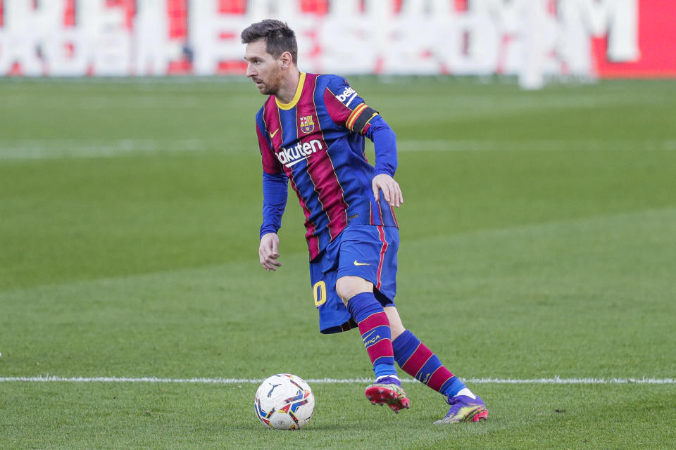 Messi, en un partido del Barcelona de esta temporada. (Foto: David S. Bustamante / Soccrates / Getty Images).