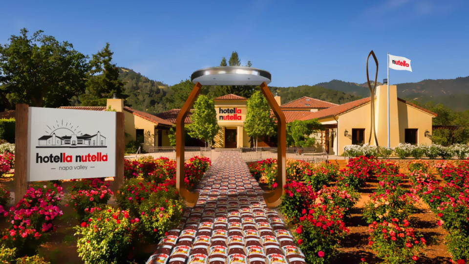 The hotel is in Napa Valley, California. [Photo: Nutella]