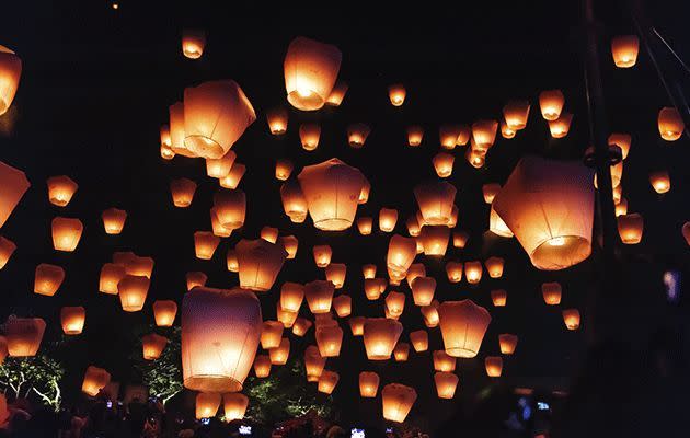 Sky Lantern Festival in Pingxi. Photo: Thinkstock