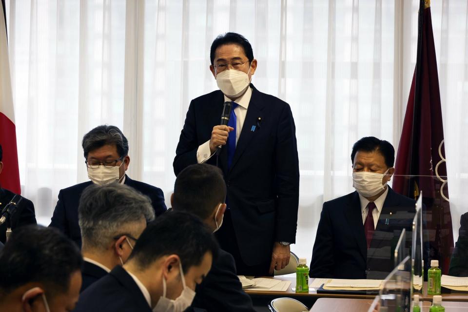 日本首相岸田文雄於福島悼念儀式上表示，未來將持續推動東北地區重建作業，並於產業及生計方面提供協助，以利民眾儘早返鄉。（資料照）   圖：擷取自岸田文雄推特