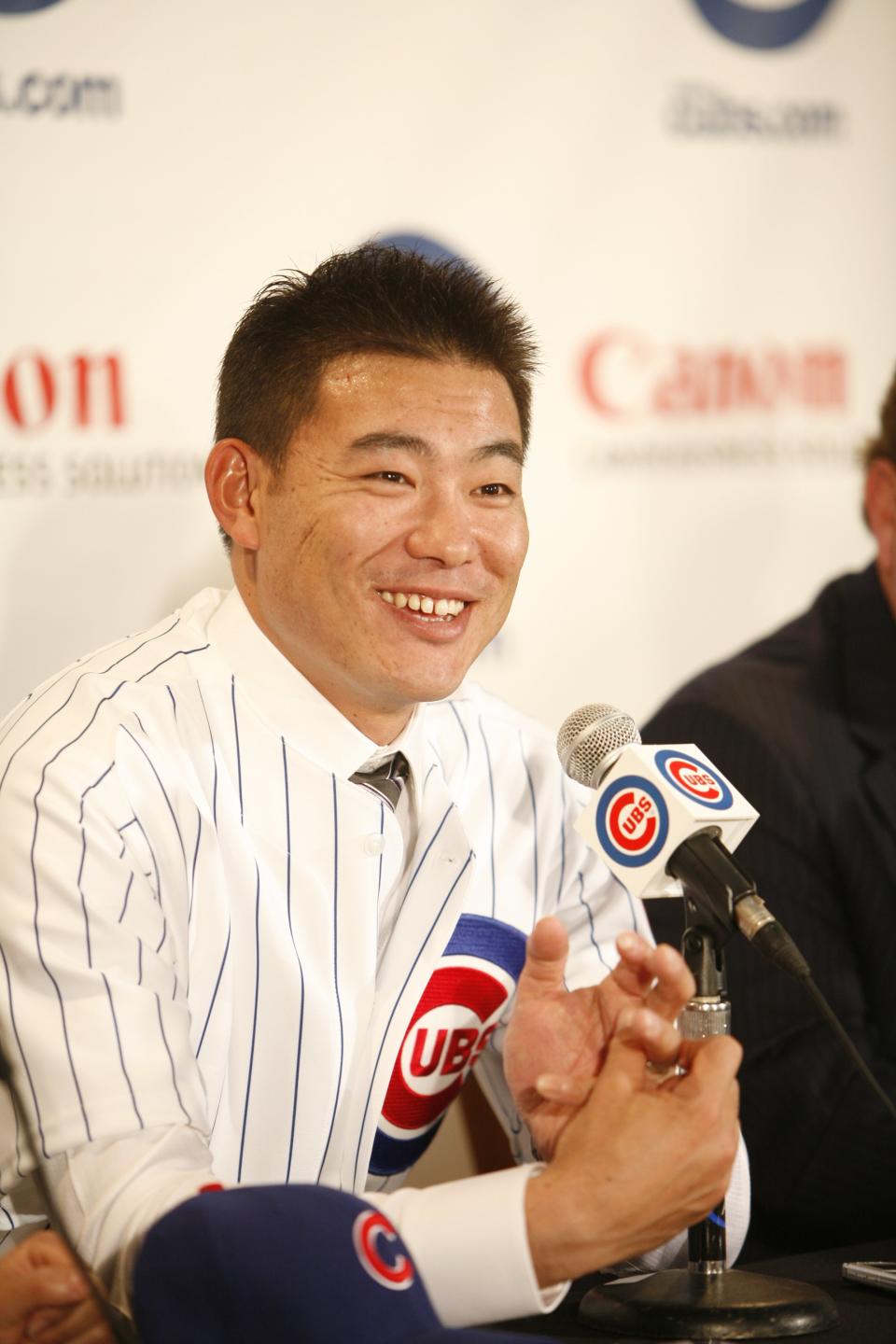 福留孝介。(Photo by Stephen Green/MLB via Getty Images)