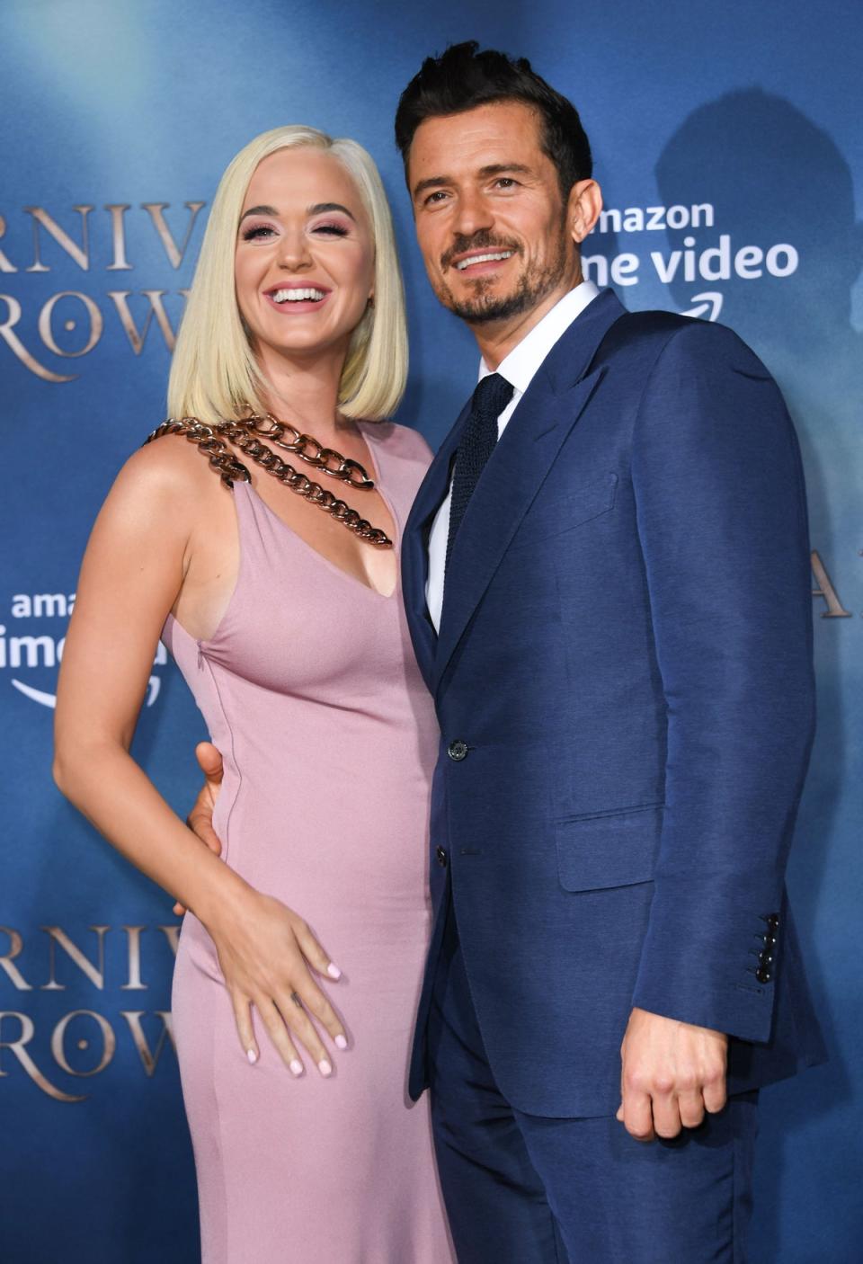 The star welcomed her first child, Daisy Dove, with fiancé Orlando Bloom in 2020 (AFP via Getty Images)