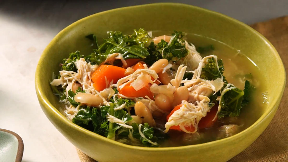 How to Make Slow-Cooker Chicken & White Bean Stew