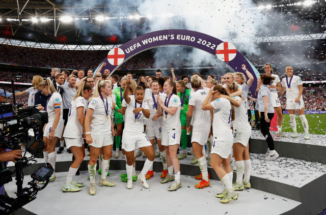 Sales of England Women's football shirts boom ahead of Sunday's Euro final  against Germany 