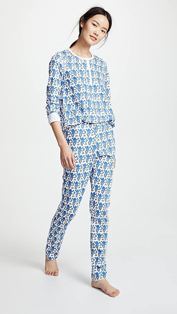 Roller Rabbit Monkey Pajamas