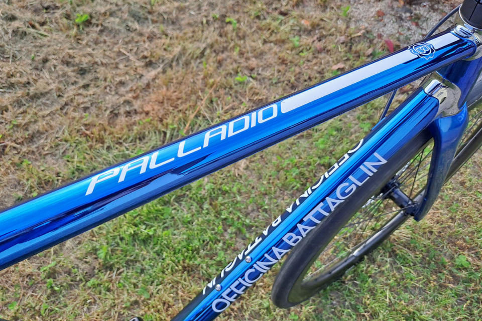 Battaglin Palladio Cromovelato For You, custom-finished Italian steel bikes,