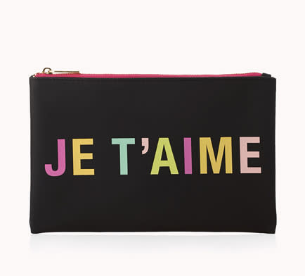 Forever 21 Je T’aime Cosmetic Pouch