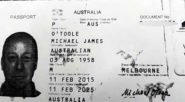 Police are still trying to determine what caused Mr O'Toole's death. Source: Supplied