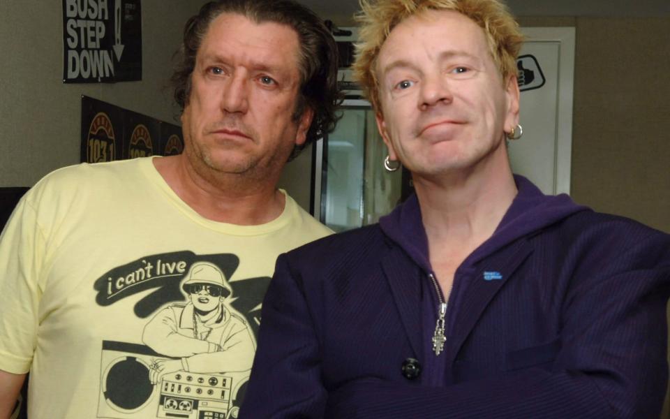 Steve Jones and John Lydon in 2006 - WireImage