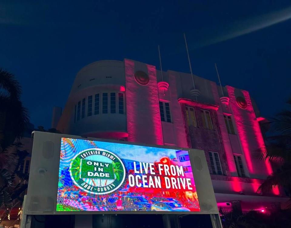 Logo de “Live from Ocean Drive”.