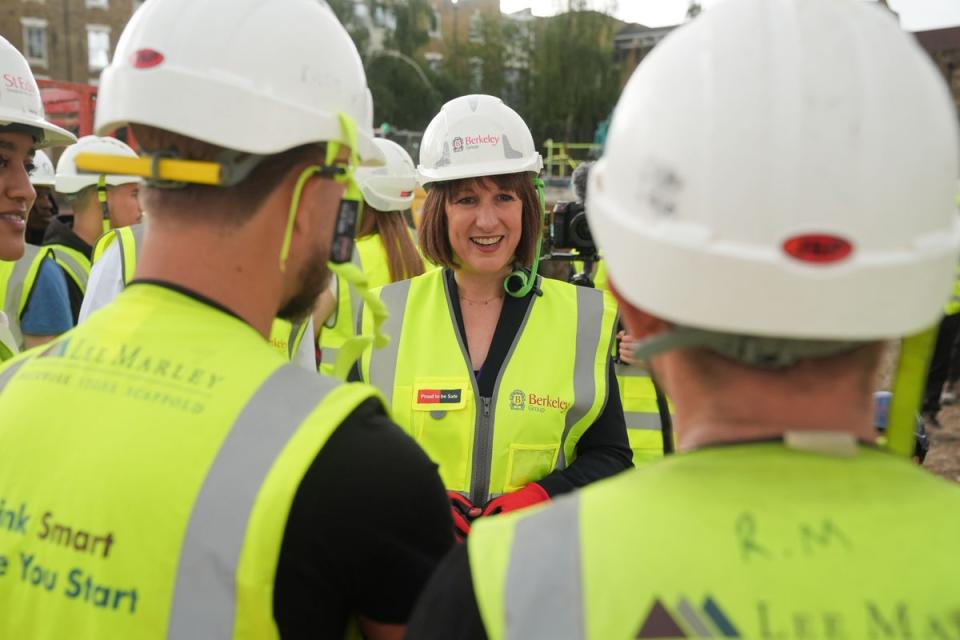 Chancellor Rachel Reeves has committed to 1.5 million new homes over the next Parliament  (Lucy North/PA) (PA Wire)