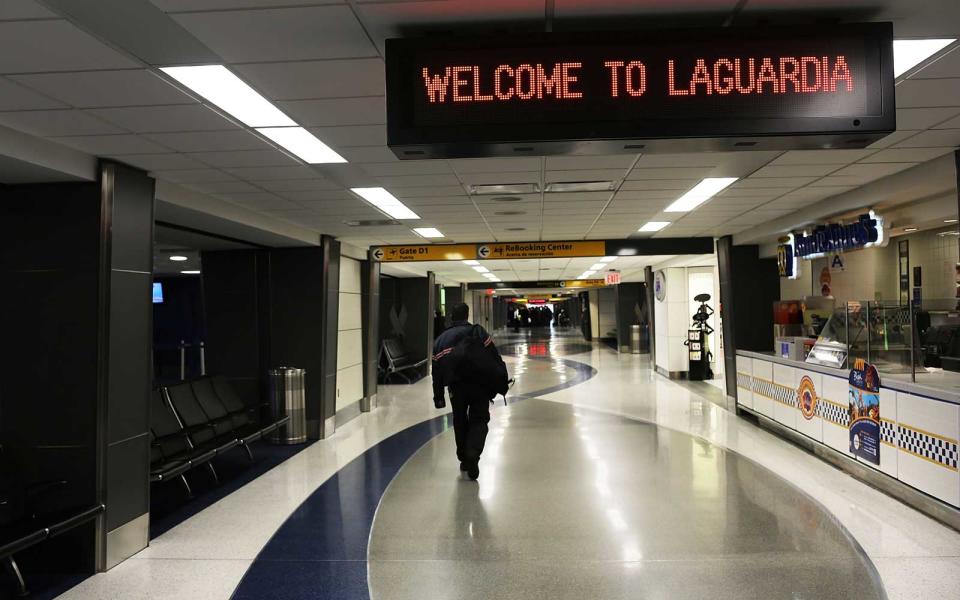 Arrive at LaGuardia