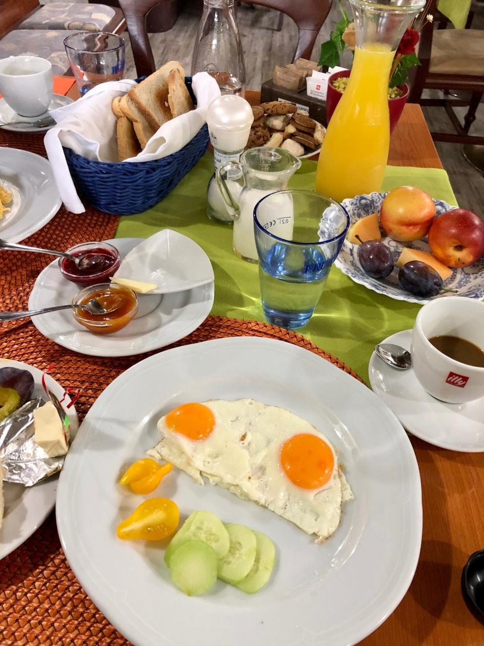 Breakfast in Slovenia