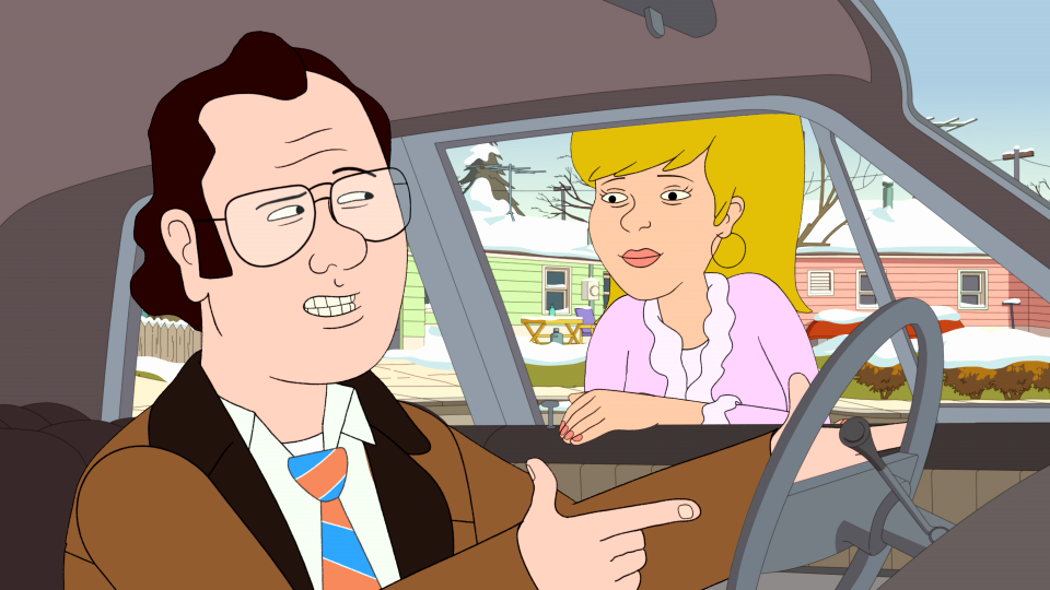 Frank and Sue Murphy in F is for Family. (Netflix)