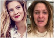 <p>Con el mismo hashtag y estas dos fotografías, una “tras dos horas de peinado y maquillaje” y otra llorando, Drew Barrymore ha querido hacer visible también que las estrellas de Hollywood sufren como el resto de mortales. “Lo que no puedo ocultar es que algunos días son difíciles y no tan bonitos… Y me doy cuenta de que tengo suerte de poder solucionar mis problemas y mi gratitud nunca termina. A veces, la vida puede llegar y derribarte en un minuto. Pero lloramos y luego nos levantamos y ponemos un pie delante del otro…”, ha escrito. (Foto: Instagram / <a rel="nofollow noopener" href="http://www.instagram.com/drewbarrymore/?hl=es" target="_blank" data-ylk="slk:@drewbarrymore;elm:context_link;itc:0;sec:content-canvas" class="link ">@drewbarrymore</a>). </p>