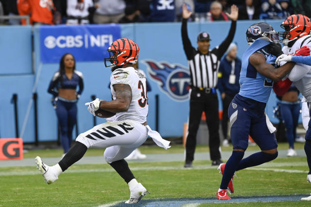 Joe Burrow's TD to Higgins lifts Bengals over Titans 20-16, WJHL