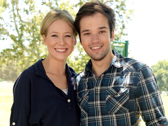 <p>Michael Kovac/WireImage</p> Nathan Kress and London Elise Kress attend the Los Angeles Police Memorial Foundation Celebrity Golf Tournament on June 20, 2015, in Pasadena, California