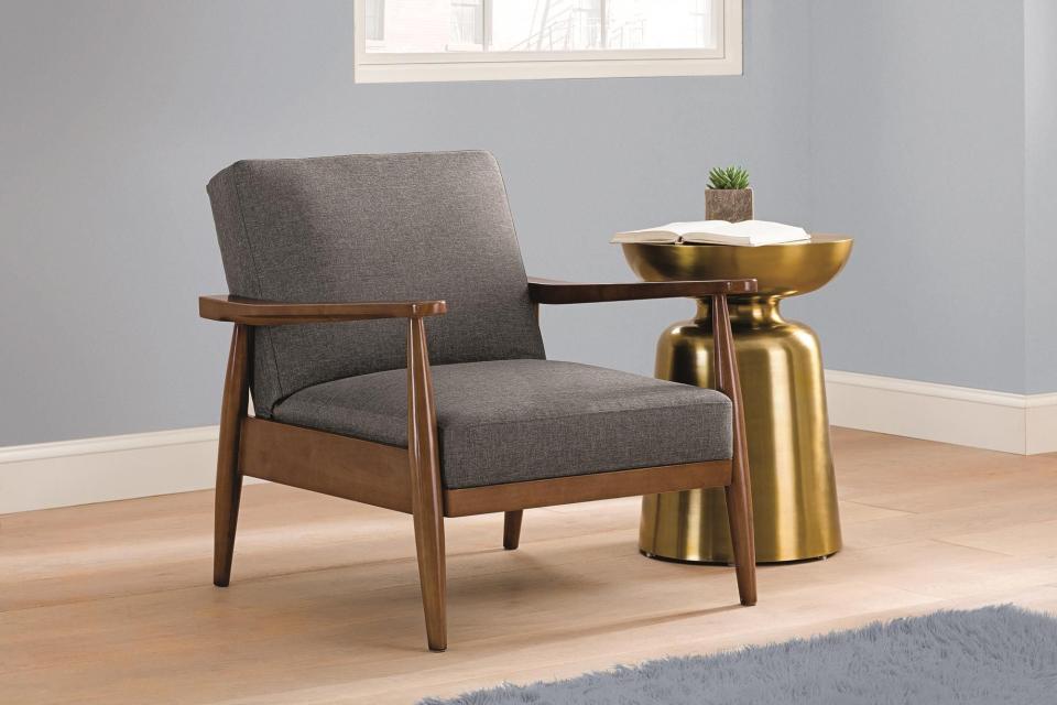 10) Rudi Mid-Century Accent Chair