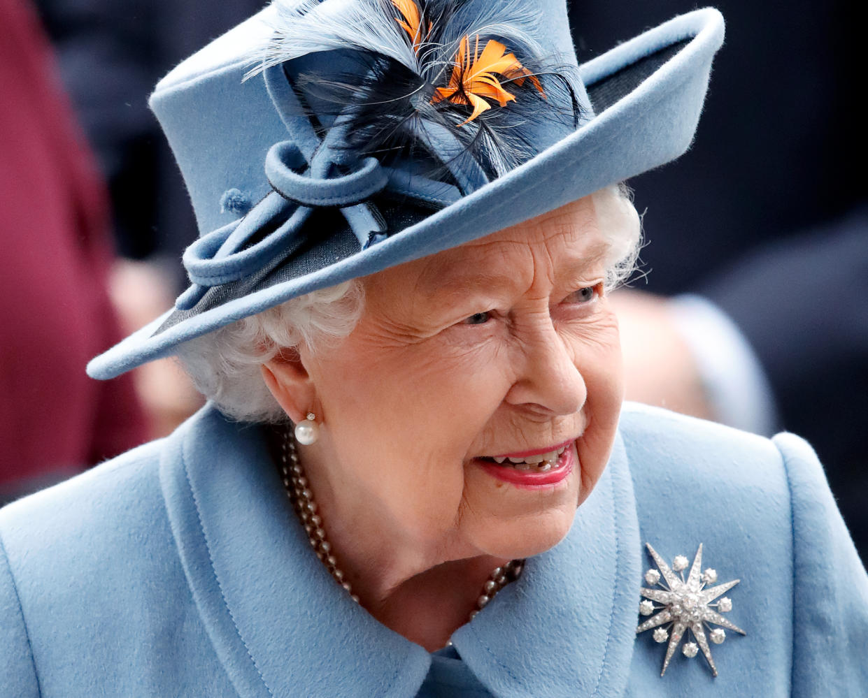 LONDON, UNITED KINGDOM - MARCH 09: (EMBARGOED FOR PUBLICATION IN UK NEWSPAPERS UNTIL 24 HOURS AFTER CREATE DATE AND TIME) Queen Elizabeth II attends the Commonwealth Day Service 2020 at Westminster Abbey on March 9, 2020 in London, England. The Commonwealth represents 2.4 billion people and 54 countries, working in collaboration towards shared economic, environmental, social and democratic goals. (Photo by Max Mumby/Indigo/Getty Images)