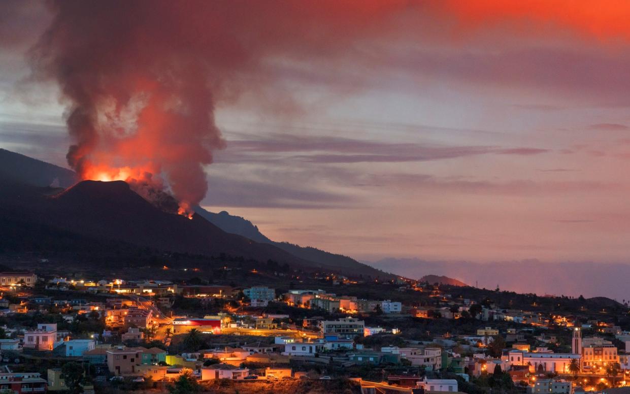 volcano eruption 2021 la palma canary islands - Andreas Weibel/Getty