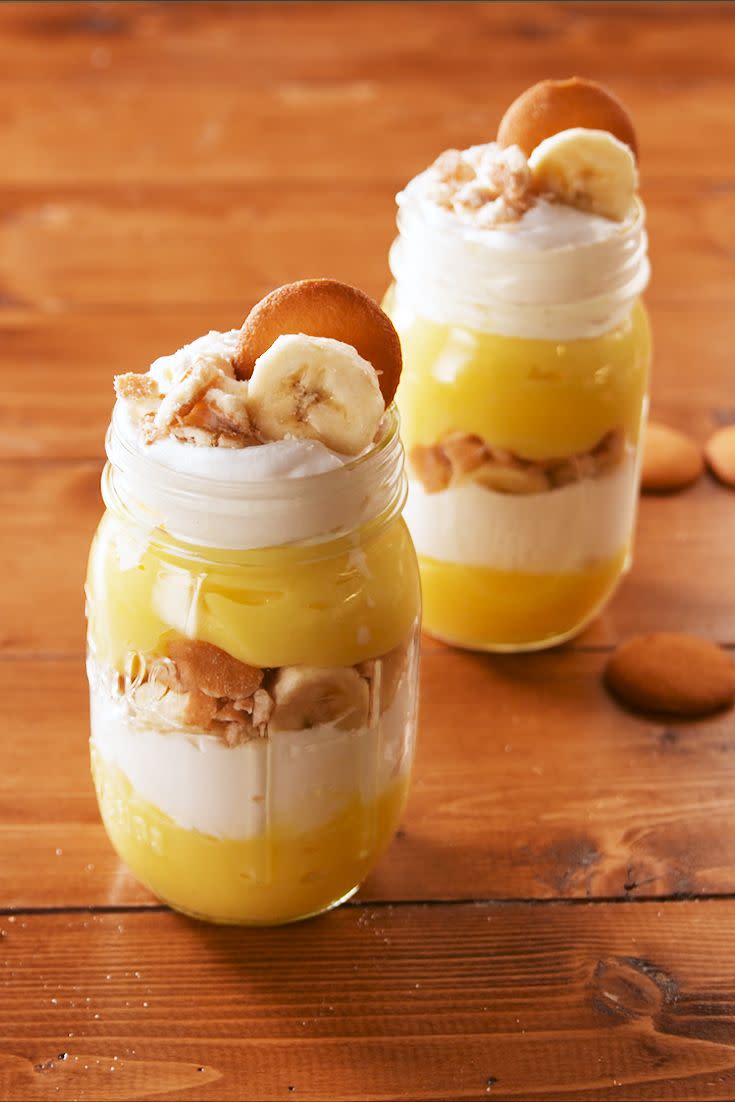 Boozy Banana Pudding