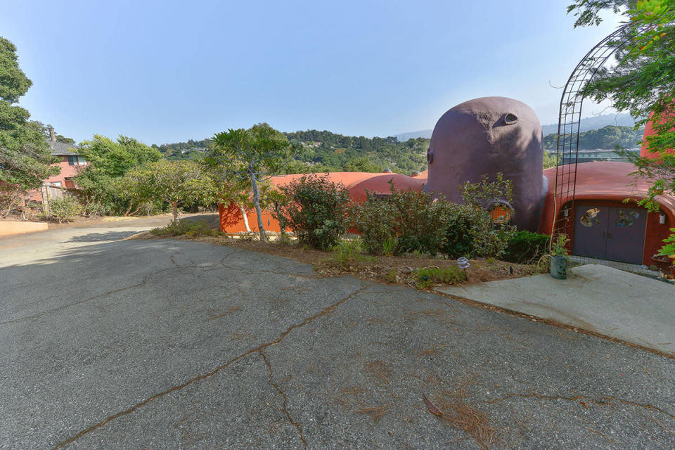 The Flintstone House in Hillsborough