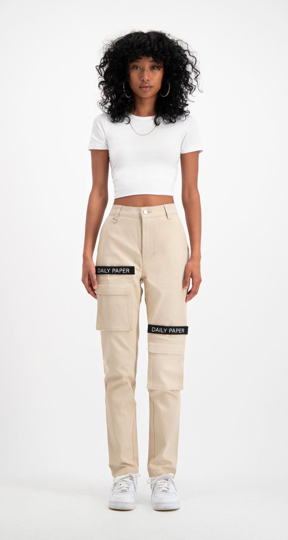 8) Cargo Pants Beige