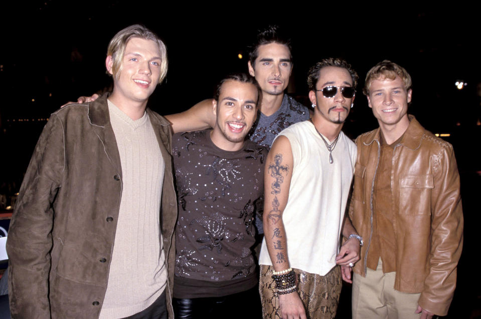 The Backstreet Boys were part of the TRL family. (Kevin Mazur/WireImage)