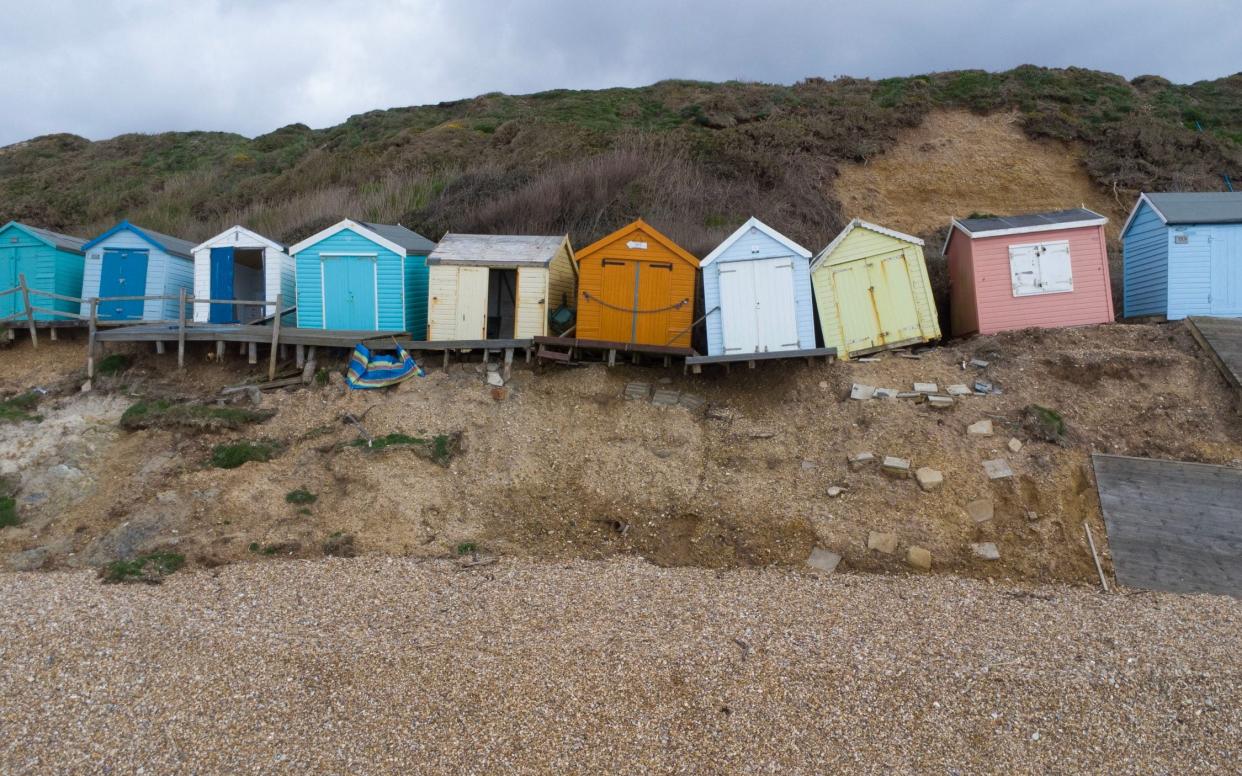 Twenty huts have been earmarked for demolition by the council