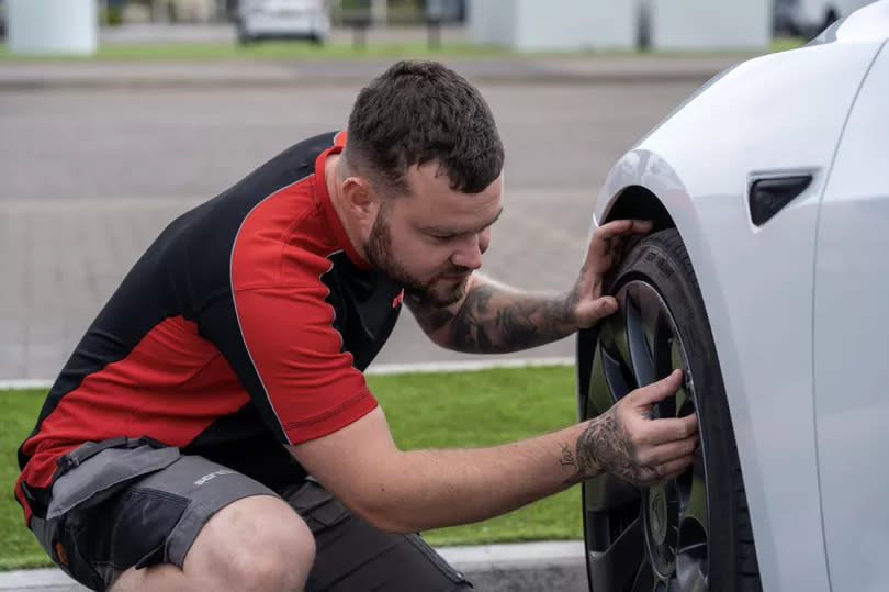 The team also carries out work on fixing alloys