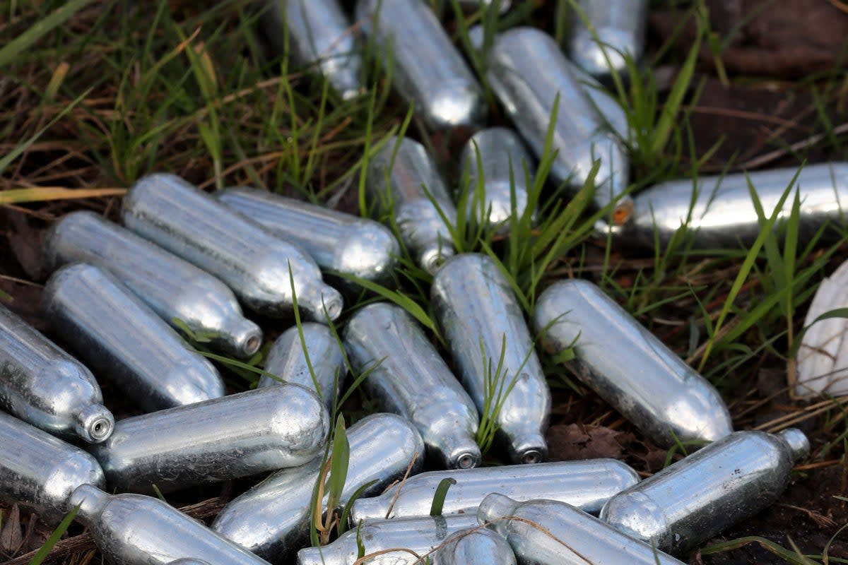 Doctors have warned of the dangers of nitrous oxide (Gareth Fuller/PA) (PA Archive)