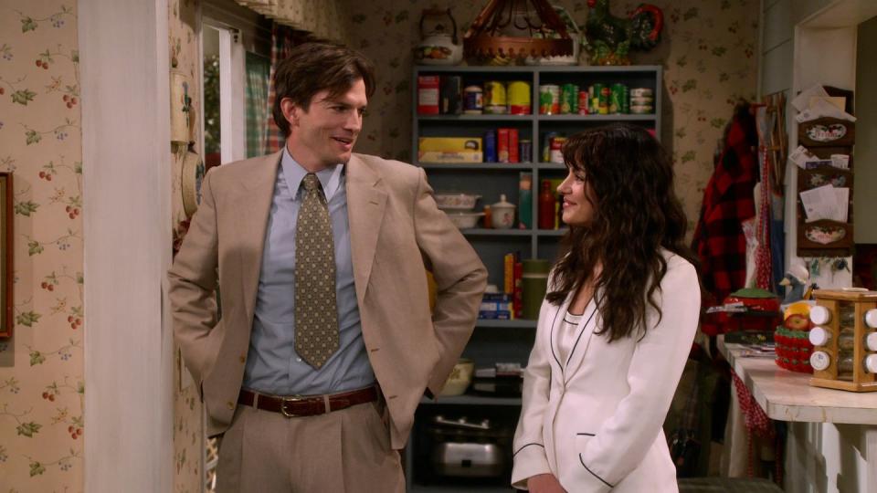 mila kunis calls out jackie and kelso timeline in that ‘90s show
