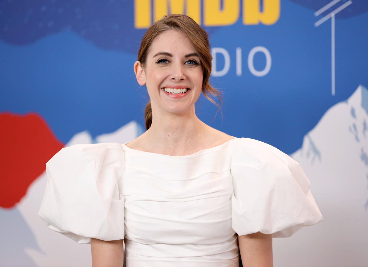 Alison Brie of 'Horse Girl' attends the IMDb Studio at the Sundance Film Festival on January 26, 2020. (Photo by Rich Polk/Getty Images for IMDb)