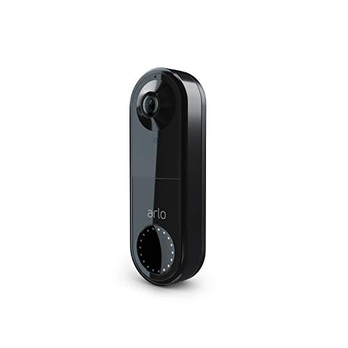 Arlo Essential Wired Video Doorbell - HD Video, 180° View, Night Vision, 2 Way Audio, Direct to…