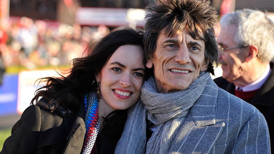 ronnie wood wife