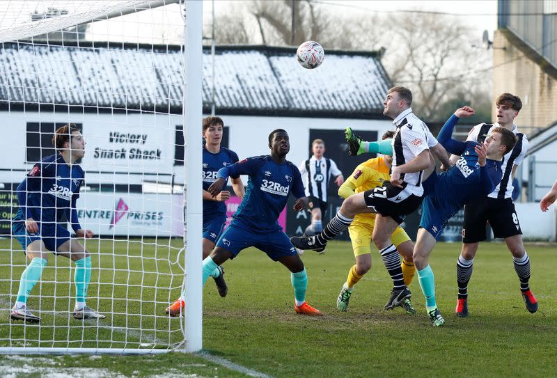 FILE PHOTO: FA Cup - Third Round - Chorley v Derby County