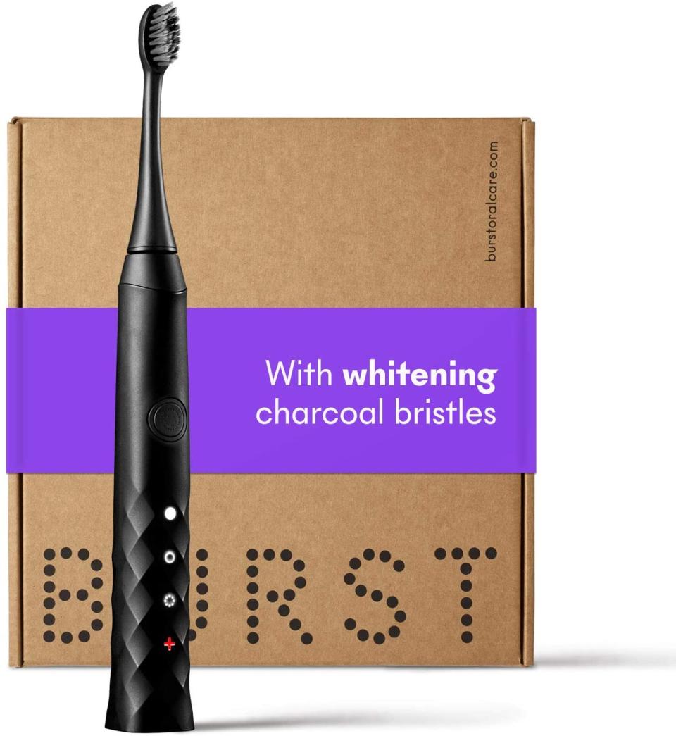 BURST charcoal electric toothbrush, best electric toothbrush