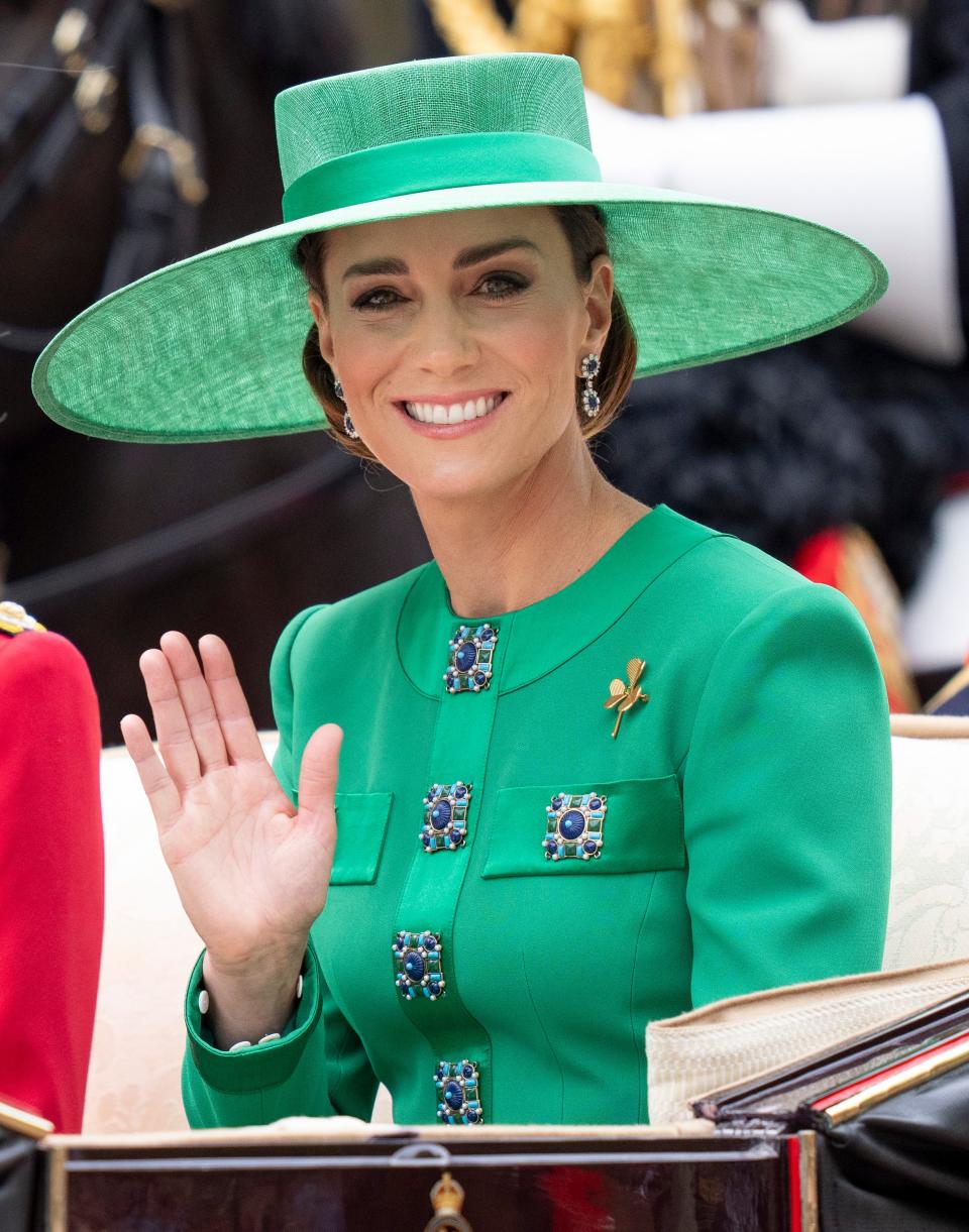 kate trooping the colour 2023