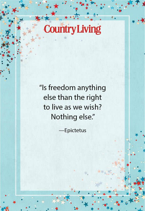 epictetus quote about freedom