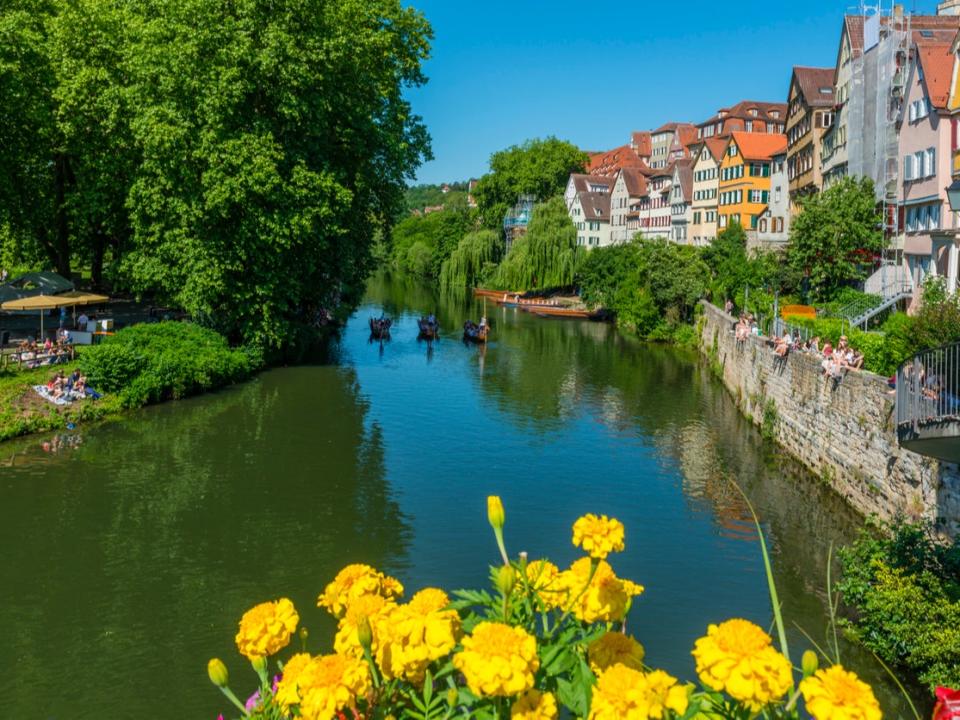 View over Neckar River (Getty Images/iStockphoto)