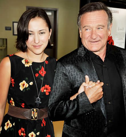 Kevin Winter/Getty Zelda Williams and Robin Williams at the premiere of Magnolia Pictures' 'World's Greatest Dad' at The Landmark Theater on August 13, 2009