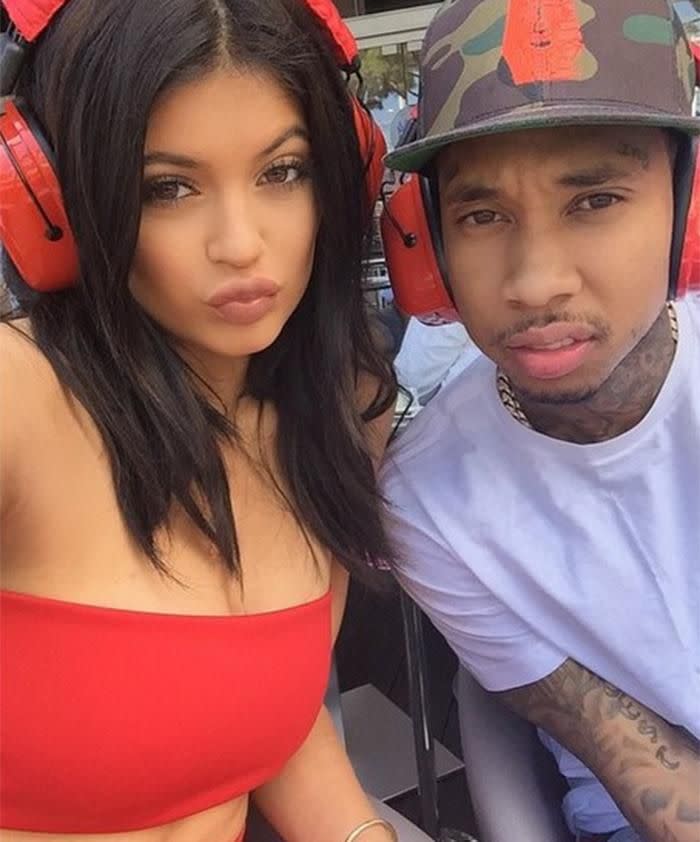 Kylie Jenner and Tyga. Source: Instagram