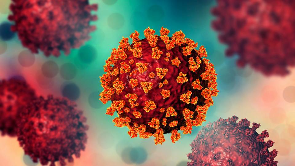 <span class="caption">The immune memory from SARS-CoV-2 might last months or even years.</span> <span class="attribution"><a class="link " href="https://www.shutterstock.com/image-illustration/sarscov2-coronavirus-virus-which-causes-covid19-1697804203" rel="nofollow noopener" target="_blank" data-ylk="slk:Shutterstock;elm:context_link;itc:0;sec:content-canvas">Shutterstock</a></span>